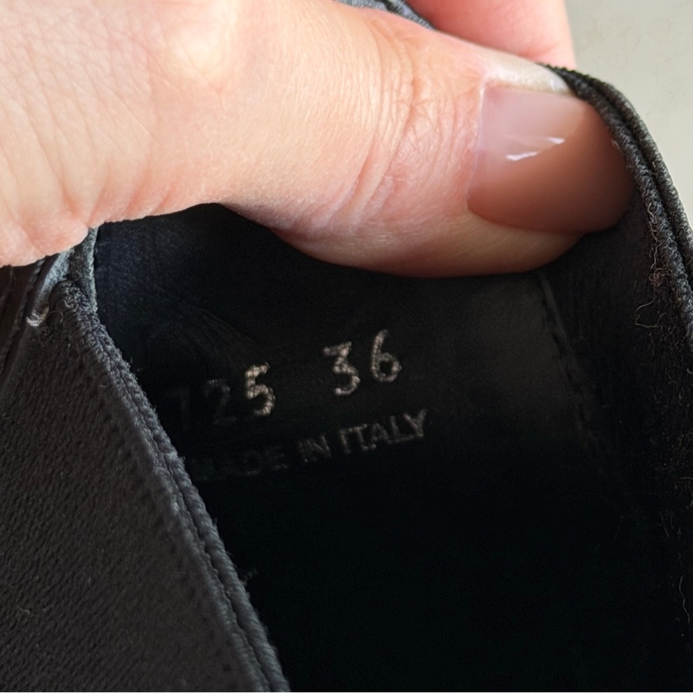 Prada Monolith Chelsea Boots in brushed leather, size 36 - Picture 6 of 8